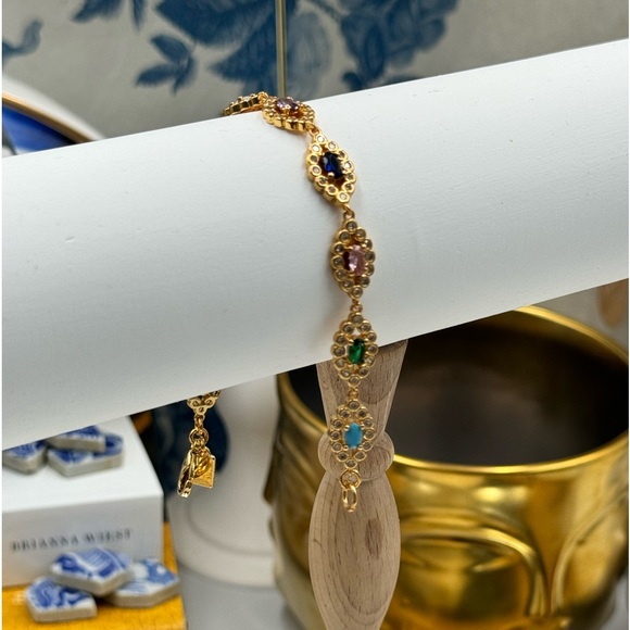 🆕 CRYSTAL HAZE 🧿 NWT Rainbow Evil Eye Bracelet - Picture 13 of 16